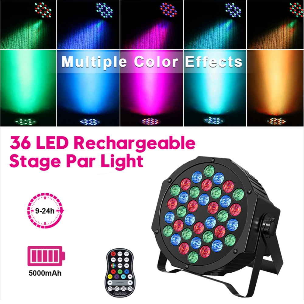 Professional LED Stage Par Light DMX512 Voice Control Disco light RGB KTV Bar Party DJ Decorative Stage Light Effect Projector
Professional LED Stage Par Light DMX512 Voice Control Disco light RGB KTV Bar Party DJ Decorative Stage Light Effect Projector