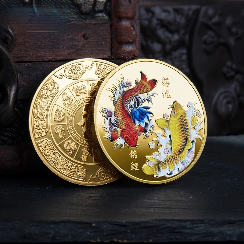 Hand Holding Ingot Gives You Money Lucky Badge Souvenir Gifts Chinese Myth Tale Characters God of Wealth Collection Coin
Hand Holding Ingot Gives You Money Lucky Badge Souvenir Gifts Chinese Myth Tale Characters God of Wealth Collection Coin