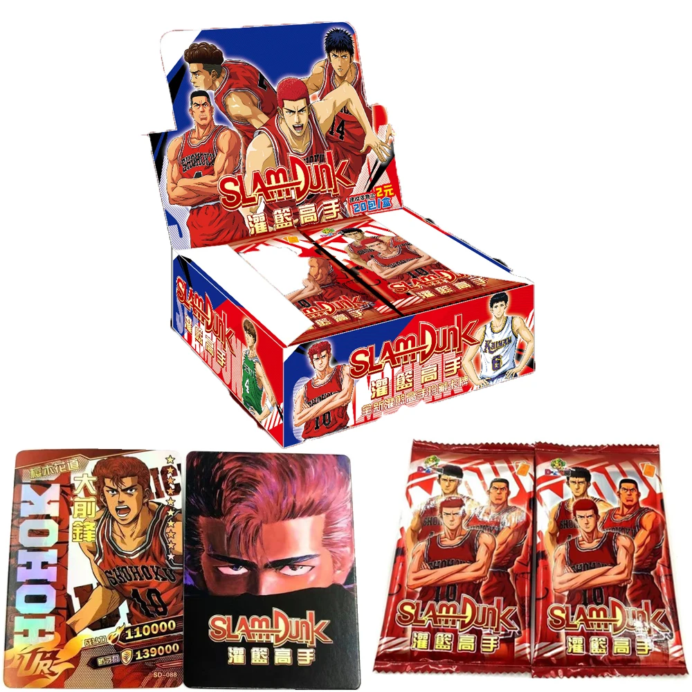 Original Slam Dunk Cards Anime Rukawa Kaede Sakuragi Hanamichi Akagi Takenori Luxurious Collection Flash Card Boy Christmas Toys
Original Slam Dunk Cards Anime Rukawa Kaede Sakuragi Hanamichi Akagi Takenori Luxurious Collection Flash Card Boy Christmas Toys
