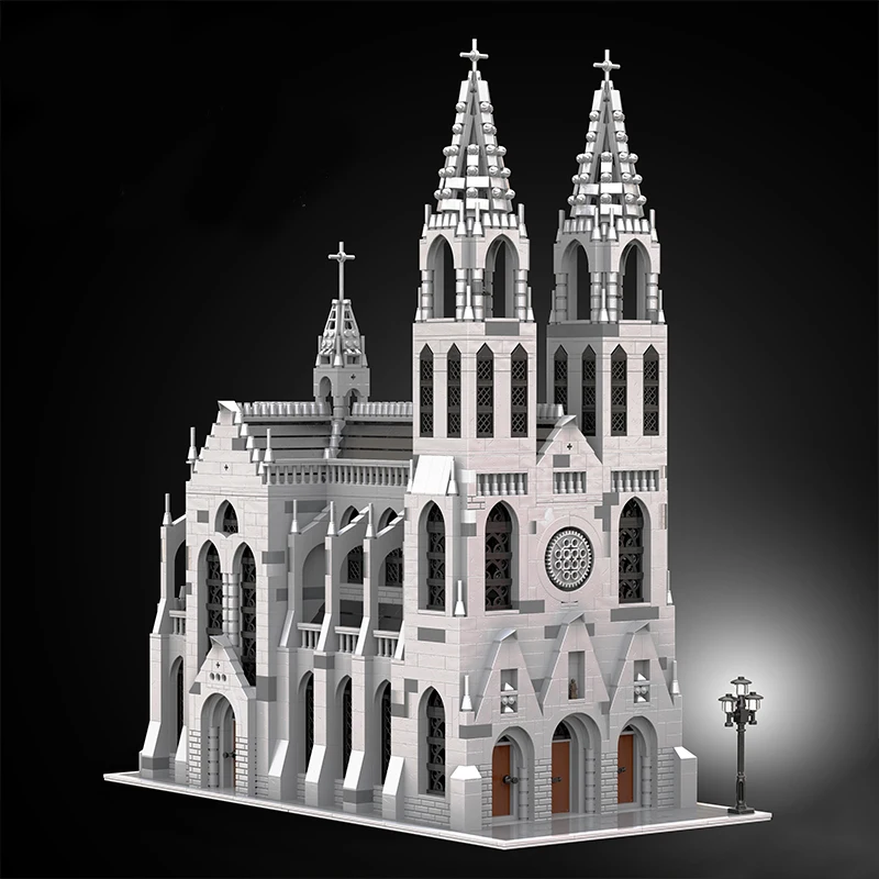 NEW 3997pcs MOC European Medieval Street View Gothic Cathedral DIY creative ideas Retro child Toy Birthday Gift building blocks
NEW 3997pcs MOC European Medieval Street View Gothic Cathedral DIY creative ideas Retro child Toy Birthday Gift building blocks