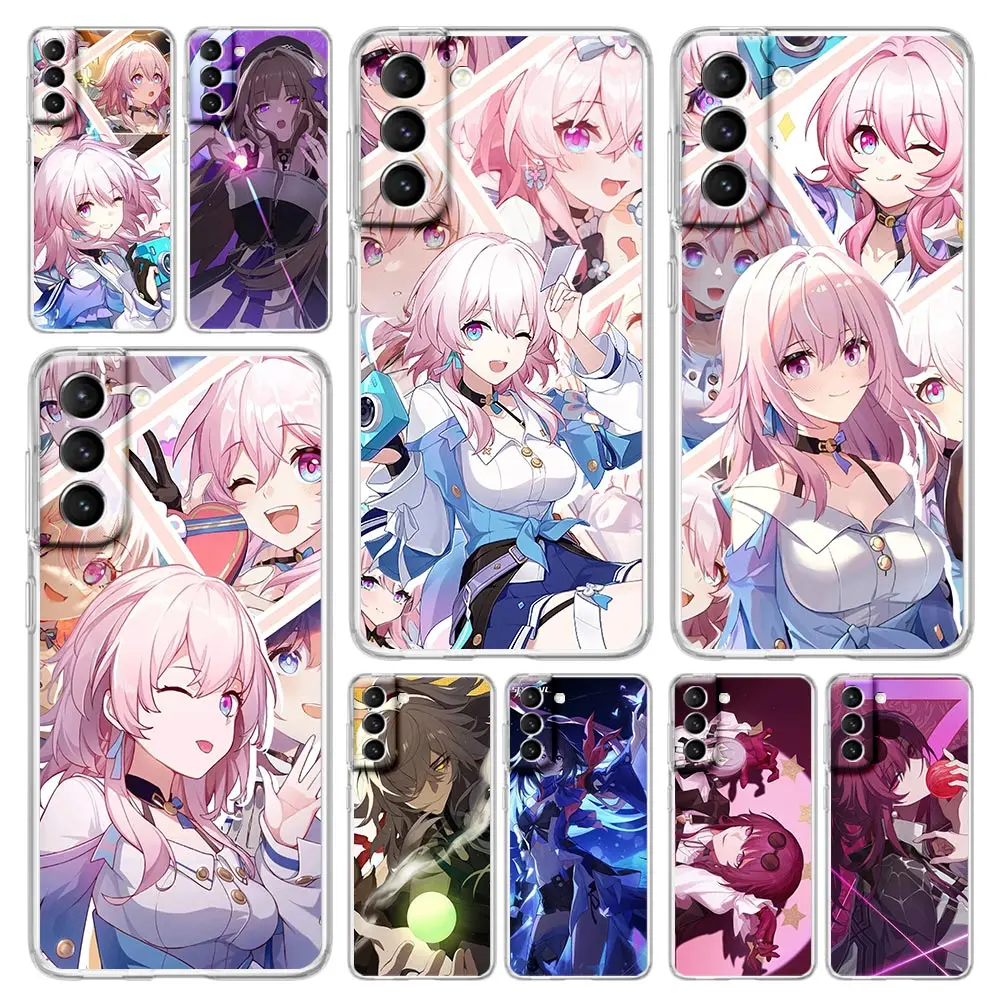 Honkai Star Rail Shockproof Phone Case For Samsung Galaxy S23 Ultra S22 5G S20 S21 FE 5G S10E S9 S8 S10 Plus Soft Clear Cover
Honkai Star Rail Shockproof Phone Case For Samsung Galaxy S23 Ultra S22 5G S20 S21 FE 5G S10E S9 S8 S10 Plus Soft Clear Cover