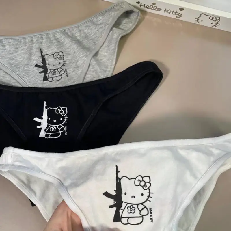 Sanrio, Hello Kitty аниме мультфильм трусики каваи низкая талия сексуальная треугольная мягкая девочка из чистого хлопка дышащая удобная
Sanrio, Hello Kitty аниме мультфильм трусики каваи низкая талия сексуальная треугольная мягкая девочка из чистого хлопка дышащая удобная