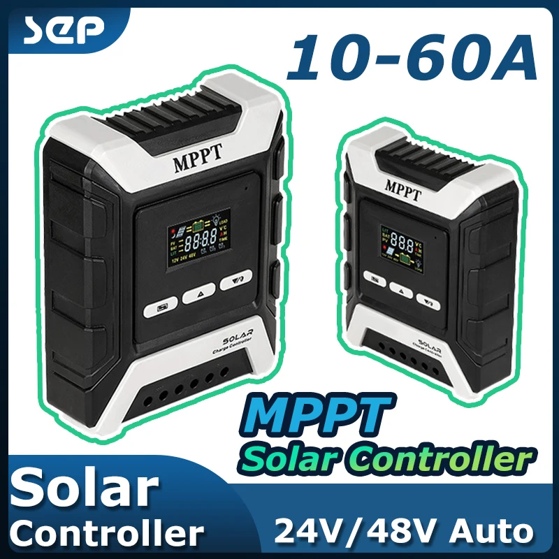 10A-60A Mppt Solar Charge Controller 48v 24v 12v Auto Regulate Solar Panel Charge Regulator Manager Charger For Lifepo4 Lithium
10A-60A Mppt Solar Charge Controller 48v 24v 12v Auto Regulate Solar Panel Charge Regulator Manager Charger For Lifepo4 Lithium