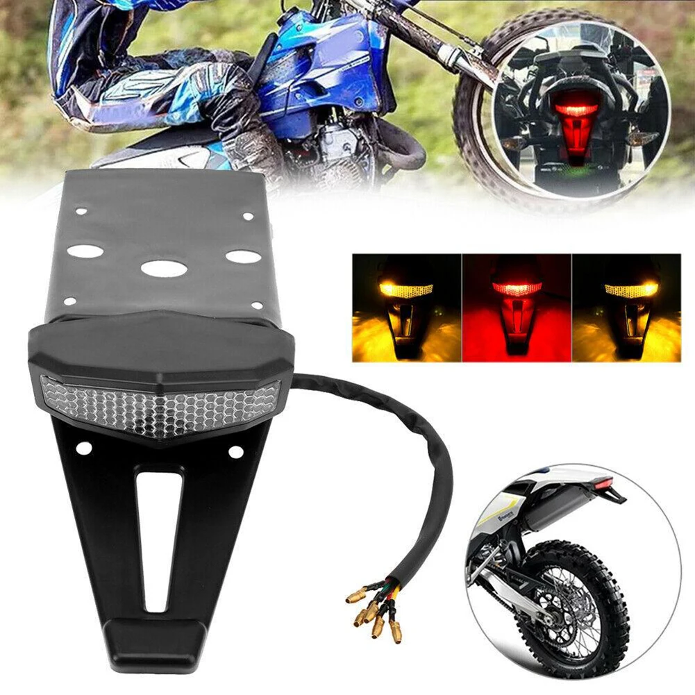 1x 12V Motorcycle LED Tail/Turn Signal Light With Bracket Red/Amber Fender Rear TailLight Universal ABS Plastic Car Lamp
1x 12V Motorcycle LED Tail/Turn Signal Light With Bracket Red/Amber Fender Rear TailLight Universal ABS Plastic Car Lamp