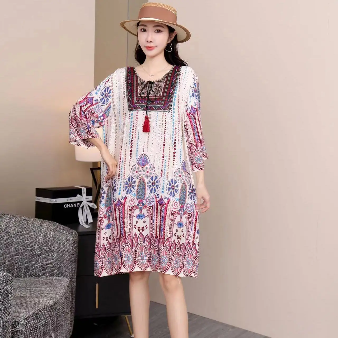 Summer New Fresh Travel Vacation Belly Cover Small Skirt Cotton Ethnic Style Tassel Embroidered Straight Skirt
Summer New Fresh Travel Vacation Belly Cover Small Skirt Cotton Ethnic Style Tassel Embroidered Straight Skirt