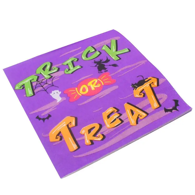 Paper Napkins Decorative 20pcs Trick Or Treat Paper Towels Cocktail Napkins For Halloween Celebrations Decor 2 Ply Absorbent
Paper Napkins Decorative 20pcs Trick Or Treat Paper Towels Cocktail Napkins For Halloween Celebrations Decor 2 Ply Absorbent