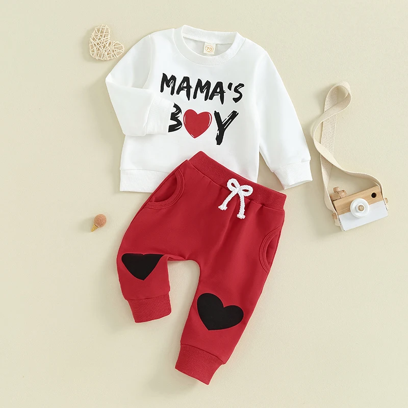 Infant Baby Boy Valentine S Day Outfit Long Sleeve Crewneck Letter Pullover Sweatshirt Tops Pants Newborn Outfit
Infant Baby Boy Valentine S Day Outfit Long Sleeve Crewneck Letter Pullover Sweatshirt Tops Pants Newborn Outfit