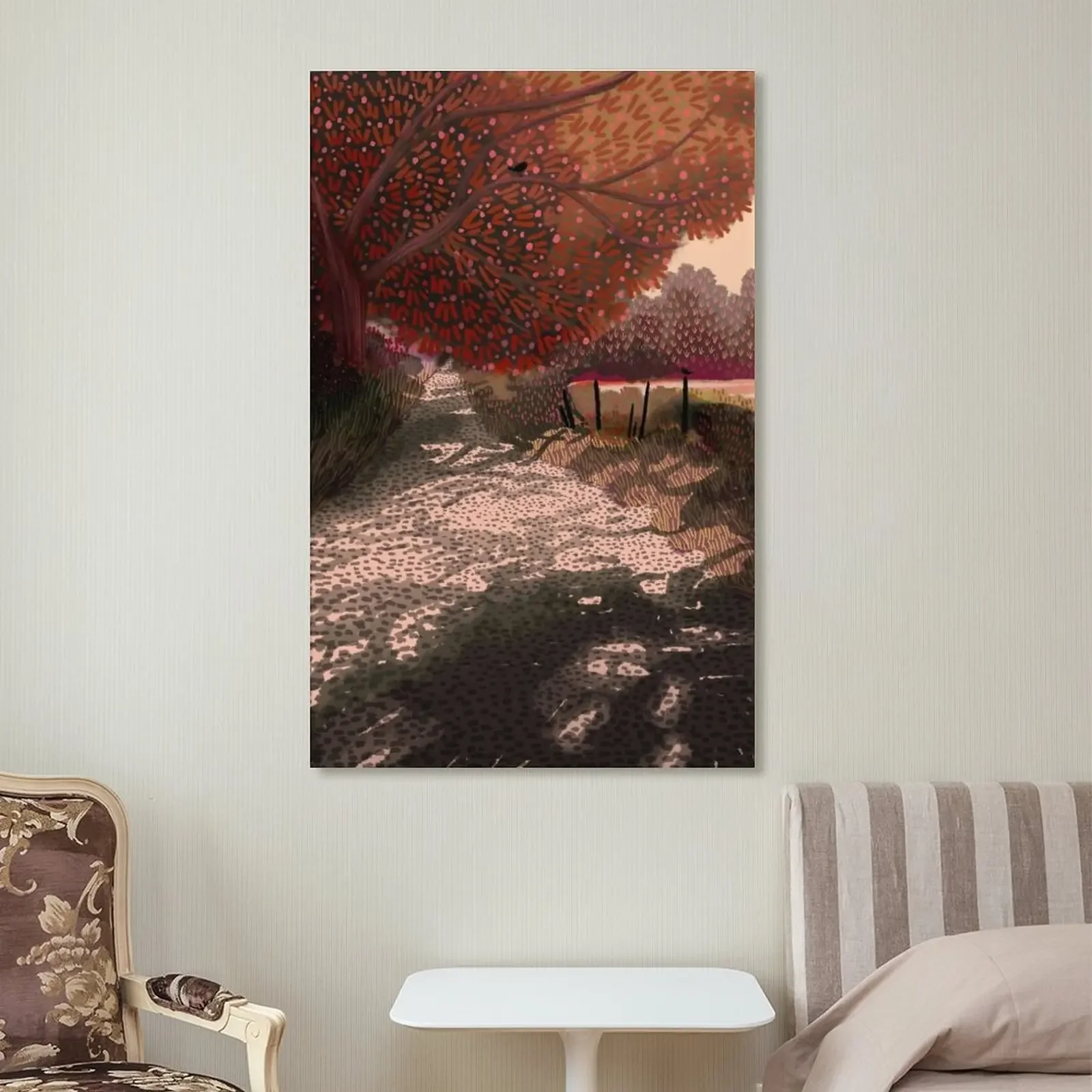 Scenic Road Canvas: Captivating Landscape Wall Art