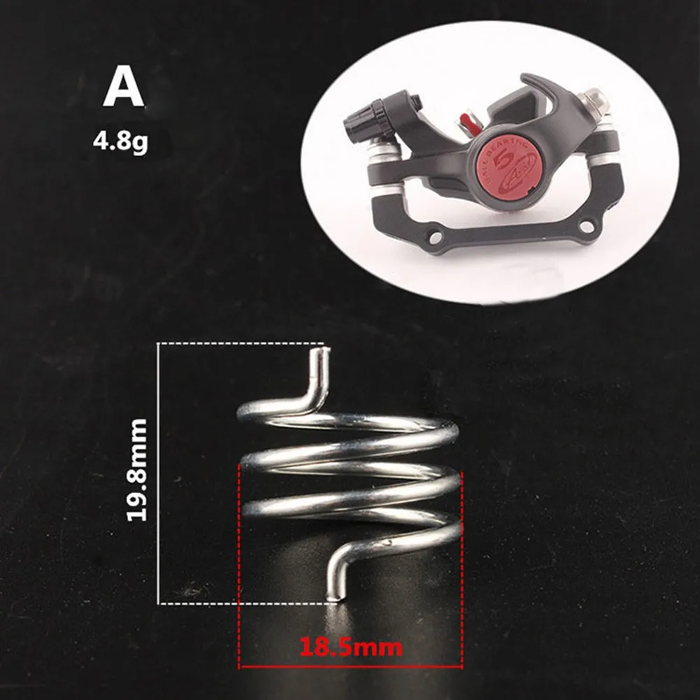 Brake Caliper Springs for C&p B777 Length 22mm Width Upper Part 16 3mm Lower Part 18 5mm Strengthen Brake Performance
Brake Caliper Springs for C&p B777 Length 22mm Width Upper Part 16 3mm Lower Part 18 5mm Strengthen Brake Performance