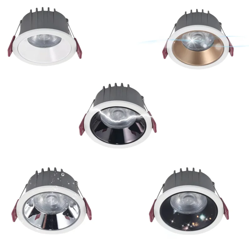 High quality IP55 water and fog proof LED spotlights embedded COB downlights Bathroom kitchen balcony wet area Ceiling lights
High quality IP55 water and fog proof LED spotlights embedded COB downlights Bathroom kitchen balcony wet area Ceiling lights