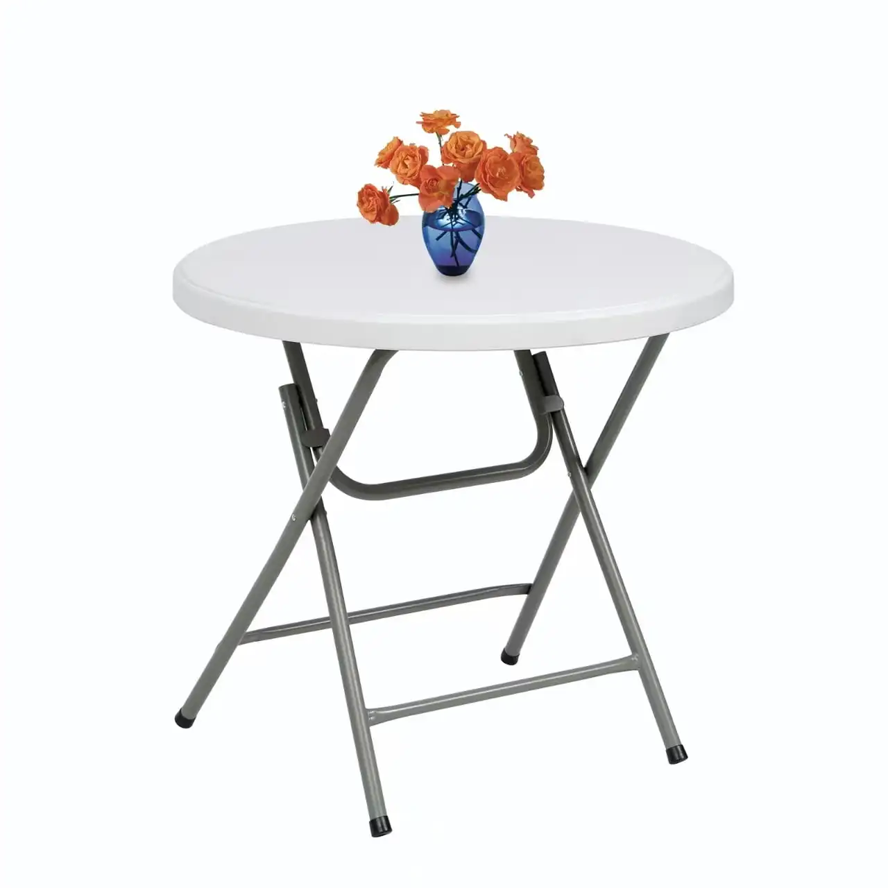 TBKLEY 32" Round Folding Table Portable Indoor Outdoor Plastic Dining Table White
TBKLEY 32" Round Folding Table Portable Indoor Outdoor Plastic Dining Table White