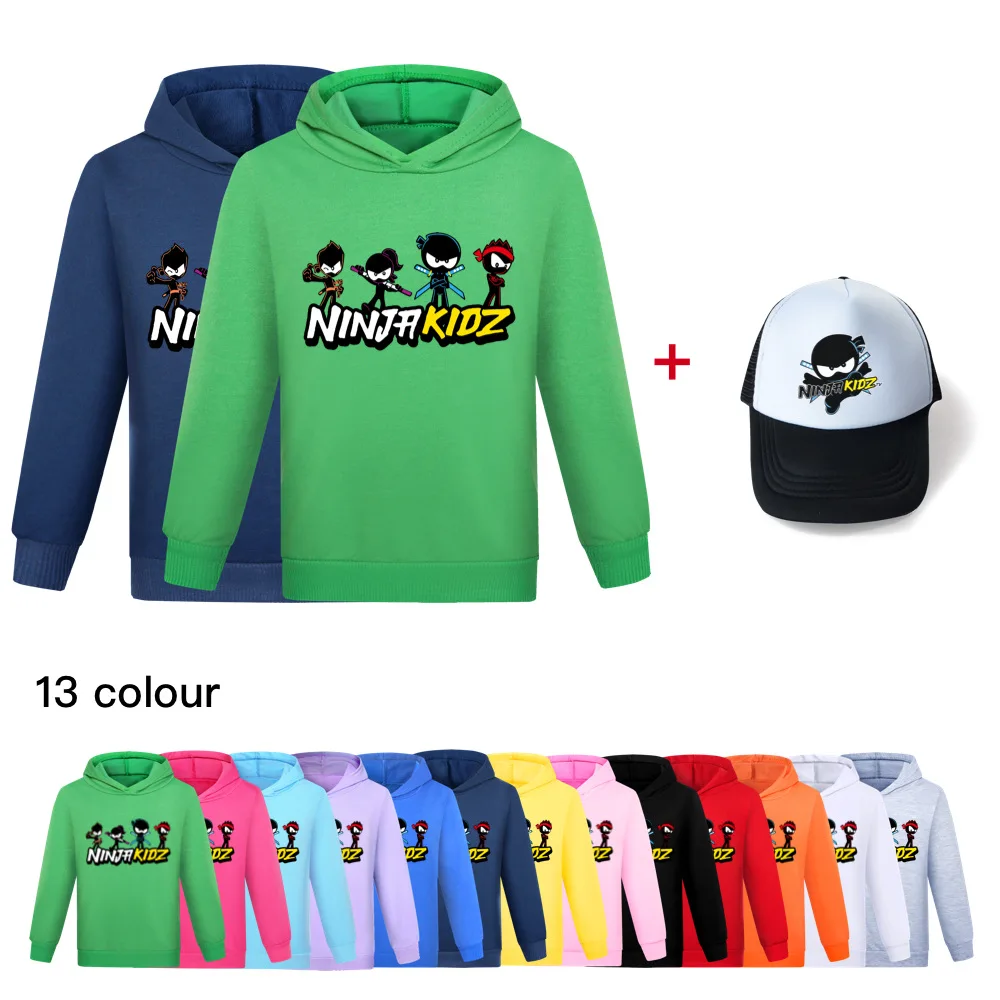 Fall Clothes Children Long Sleeve T-Shirts Kids Boy Girl Hoodies Boys Coat NINJA KIDZ Kids Boy Fashion Cartoon Sweatshirt
Fall Clothes Children Long Sleeve T-Shirts Kids Boy Girl Hoodies Boys Coat NINJA KIDZ Kids Boy Fashion Cartoon Sweatshirt