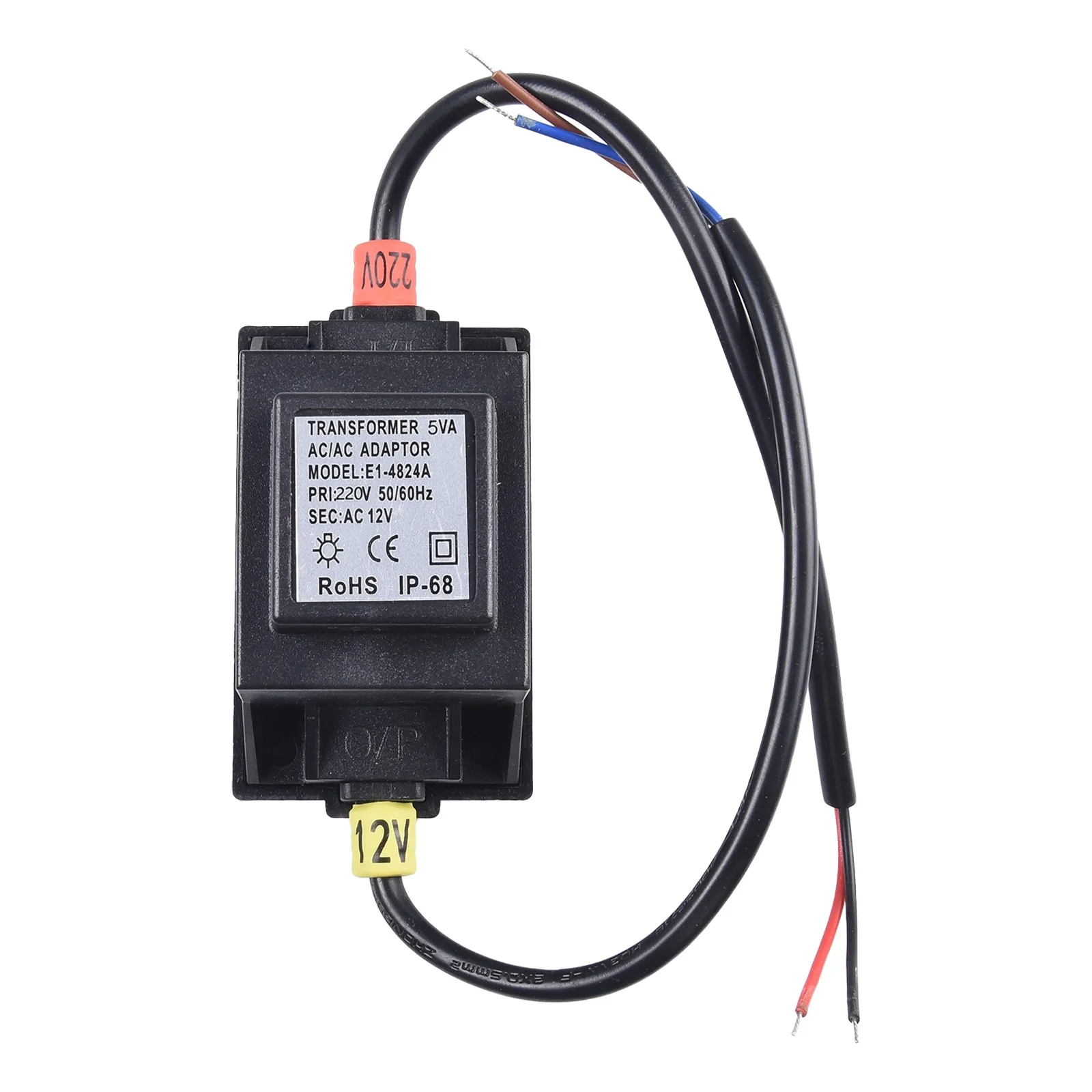LED Power Supply 12 V AC/AC TransforFor mer with Waterproof IP67 Short Circuit and Overload Protection Suitable for LED Lighting
LED Power Supply 12 V AC/AC TransforFor mer with Waterproof IP67 Short Circuit and Overload Protection Suitable for LED Lighting