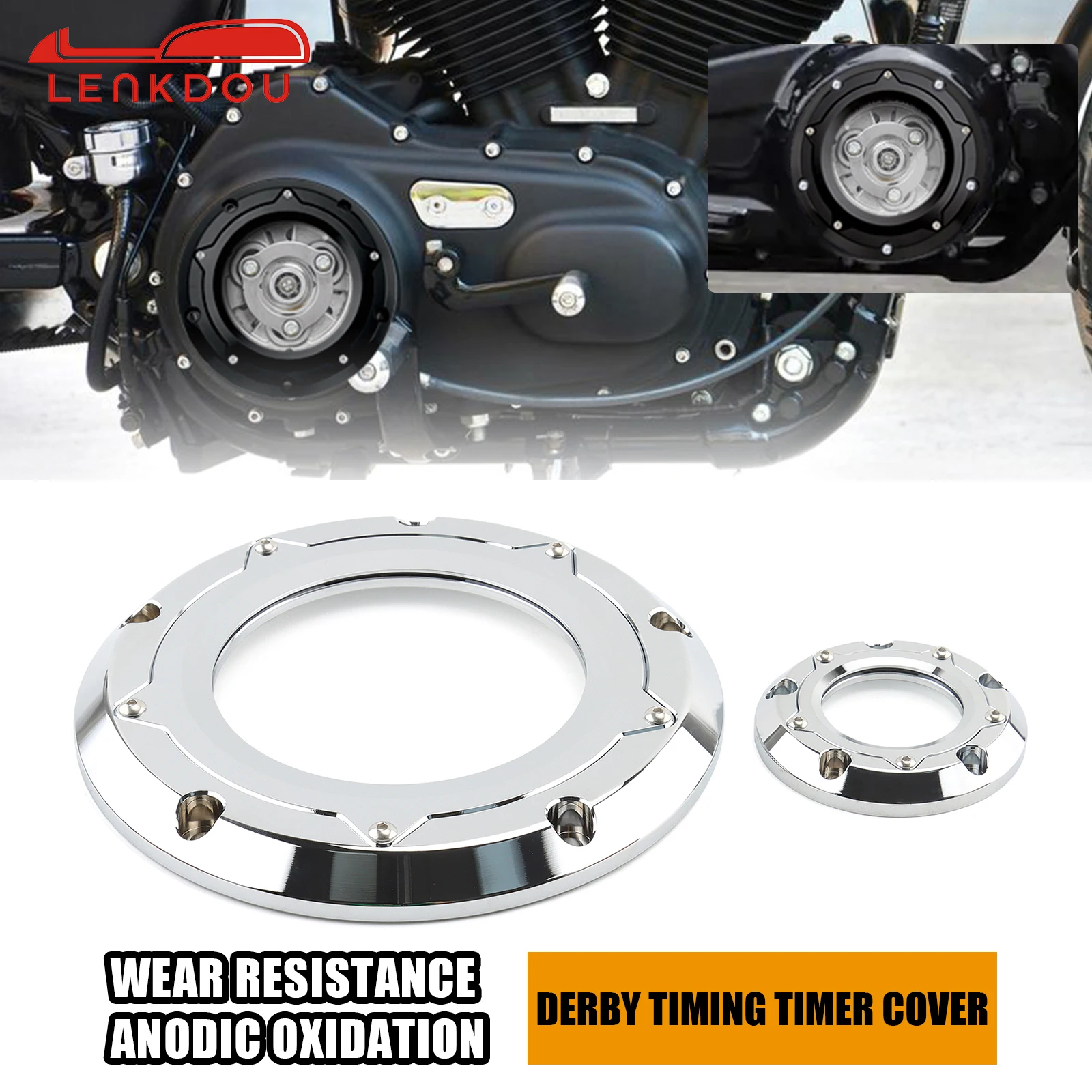 Motorcycle Derby Timing Timer Cover CNC Aluminum For Harley Dyna Low Rider Softail Fat Boy Touring Street Glide 1999-2017
Motorcycle Derby Timing Timer Cover CNC Aluminum For Harley Dyna Low Rider Softail Fat Boy Touring Street Glide 1999-2017