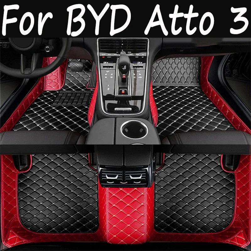 Custom Car Floor Mats for BYD Atto 3 2022 Year Eco-friendly Leather Car Accessories Interior Details
Custom Car Floor Mats for BYD Atto 3 2022 Year Eco-friendly Leather Car Accessories Interior Details