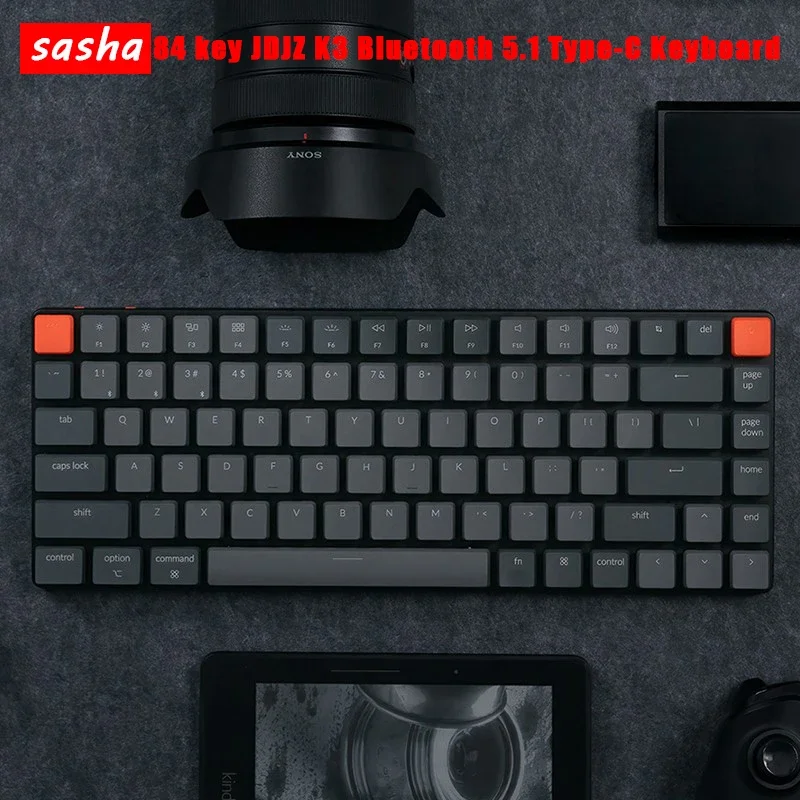 K3 Bluetooth Keyboard 84 Keys Dual Mode Mechanical Keyboard Portable White Backlight For Working Desktop Mac Ipad Office
K3 Bluetooth Keyboard 84 Keys Dual Mode Mechanical Keyboard Portable White Backlight For Working Desktop Mac Ipad Office