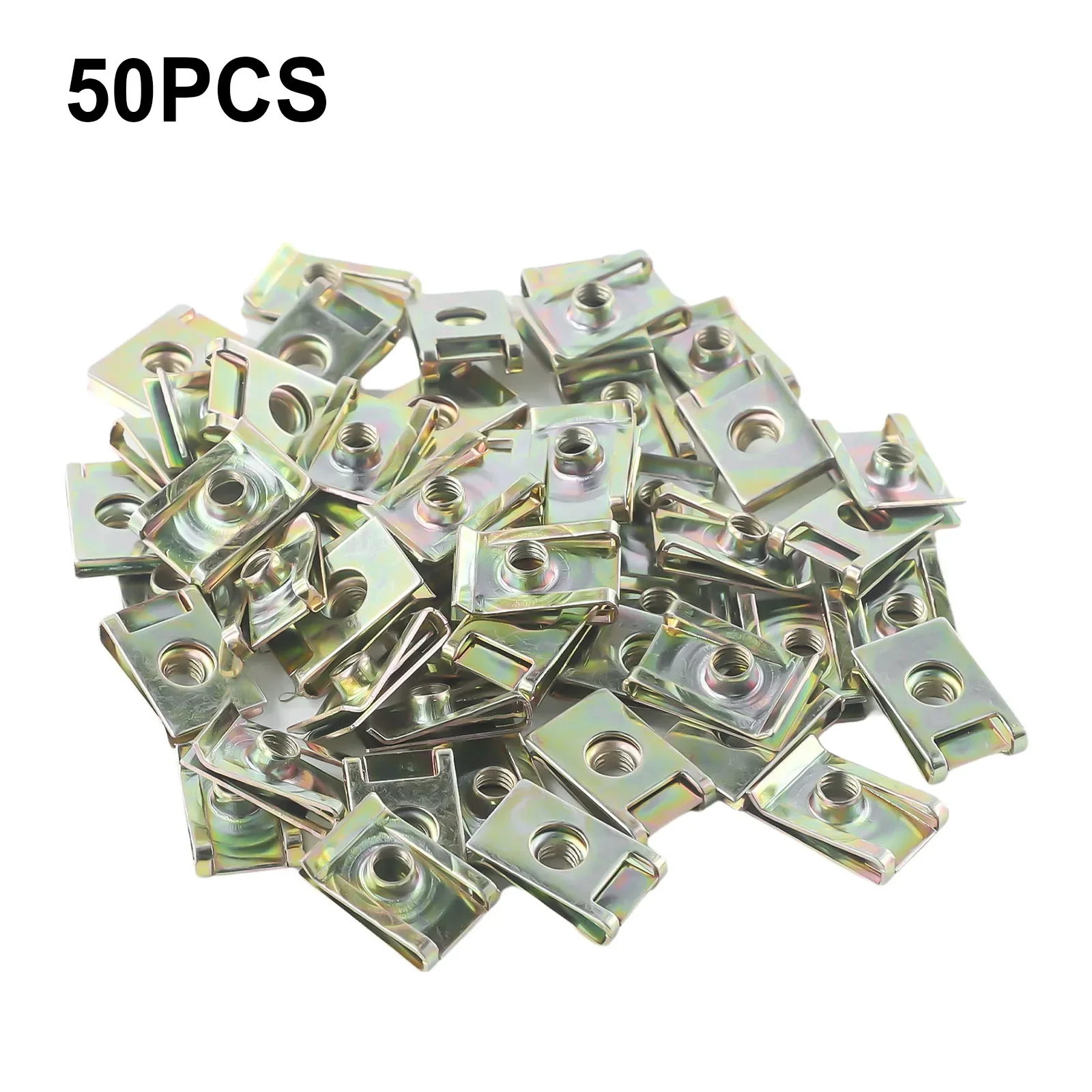 M6-15mm X 23mm Steel Accessories Spring Metal Plate Repair Replacement Set Parts Trim 50pcs Exterior Car Mudguard
M6-15mm X 23mm Steel Accessories Spring Metal Plate Repair Replacement Set Parts Trim 50pcs Exterior Car Mudguard