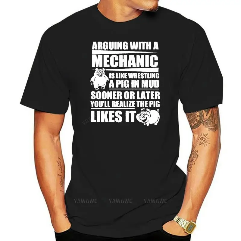Brand man tee-shirt Men casual Black T Shirts Cotton Mechanic Arguing With A Mechanic Short Sleeve Custom Man Fashion Tee Tops
Brand man tee-shirt Men casual Black T Shirts Cotton Mechanic Arguing With A Mechanic Short Sleeve Custom Man Fashion Tee Tops