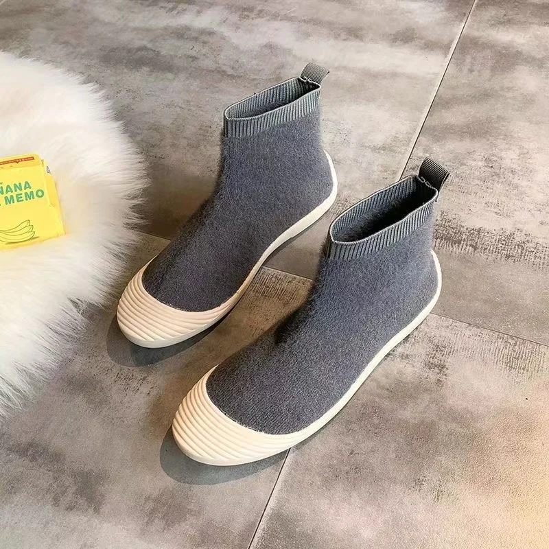 Women's Elastic Socks, Shoes, Autumn And Winter New Korean Version Versatile Fashion High Top Soft Sole Casual Short Boots
Women's Elastic Socks, Shoes, Autumn And Winter New Korean Version Versatile Fashion High Top Soft Sole Casual Short Boots