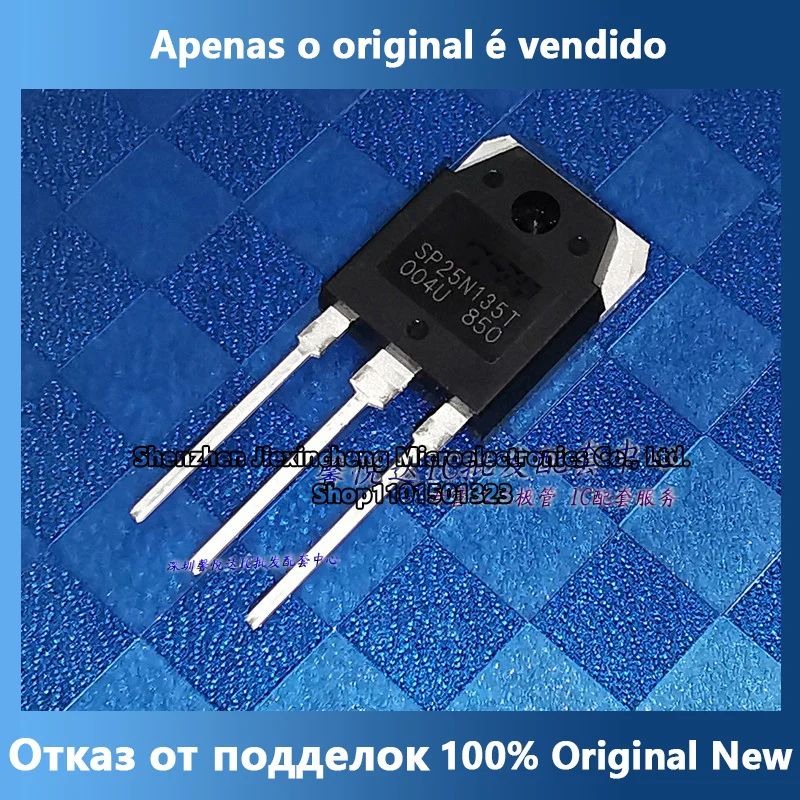 SP25N135T оригинальная импортная оригинальная новая электромагнитная печь 25N135 силовая трубка SP25N135
SP25N135T оригинальная импортная оригинальная новая электромагнитная печь 25N135 силовая трубка SP25N135