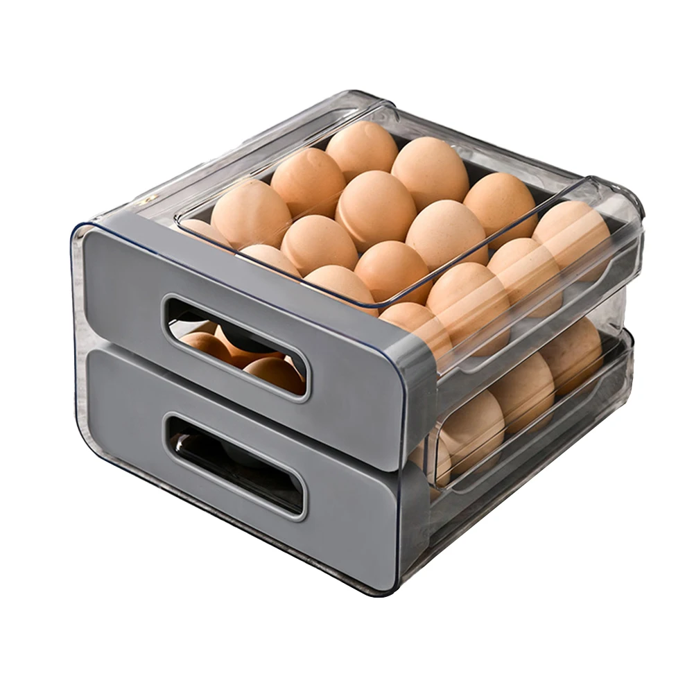 Storage Box Egg Holder Compact Drawer Type Exquisite Lightweight Refrigerator Stackable For Fridger High Quality
Storage Box Egg Holder Compact Drawer Type Exquisite Lightweight Refrigerator Stackable For Fridger High Quality