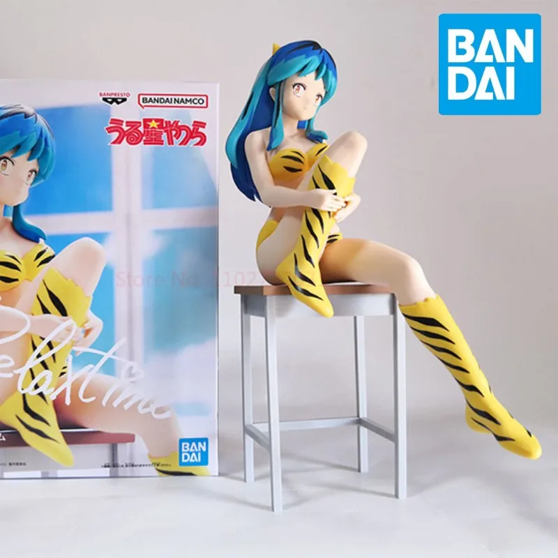 

Bandai Original Banpresto Anime Urusei Yatsura Relax Time Figure Lum Lamu Pvc Action Figurine Collection Pvc Statue Model Toy