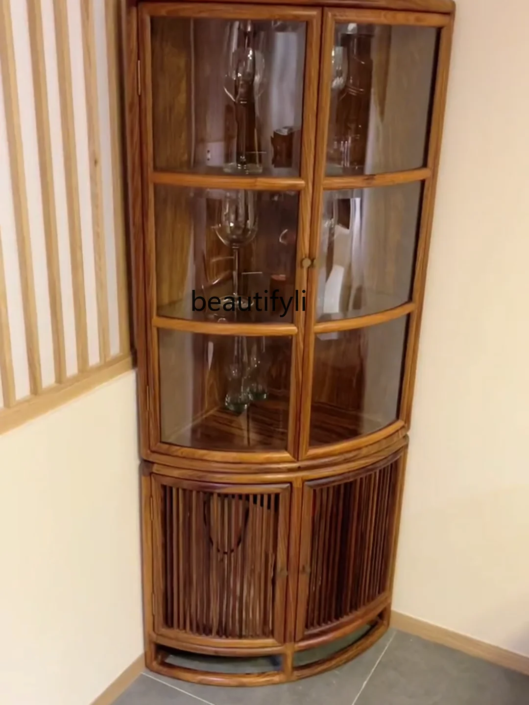 New Chinese Style Ugyen Wood Corner Cabinet Solid Wood Triangle Living Room Corner Corner Cabinet
New Chinese Style Ugyen Wood Corner Cabinet Solid Wood Triangle Living Room Corner Corner Cabinet