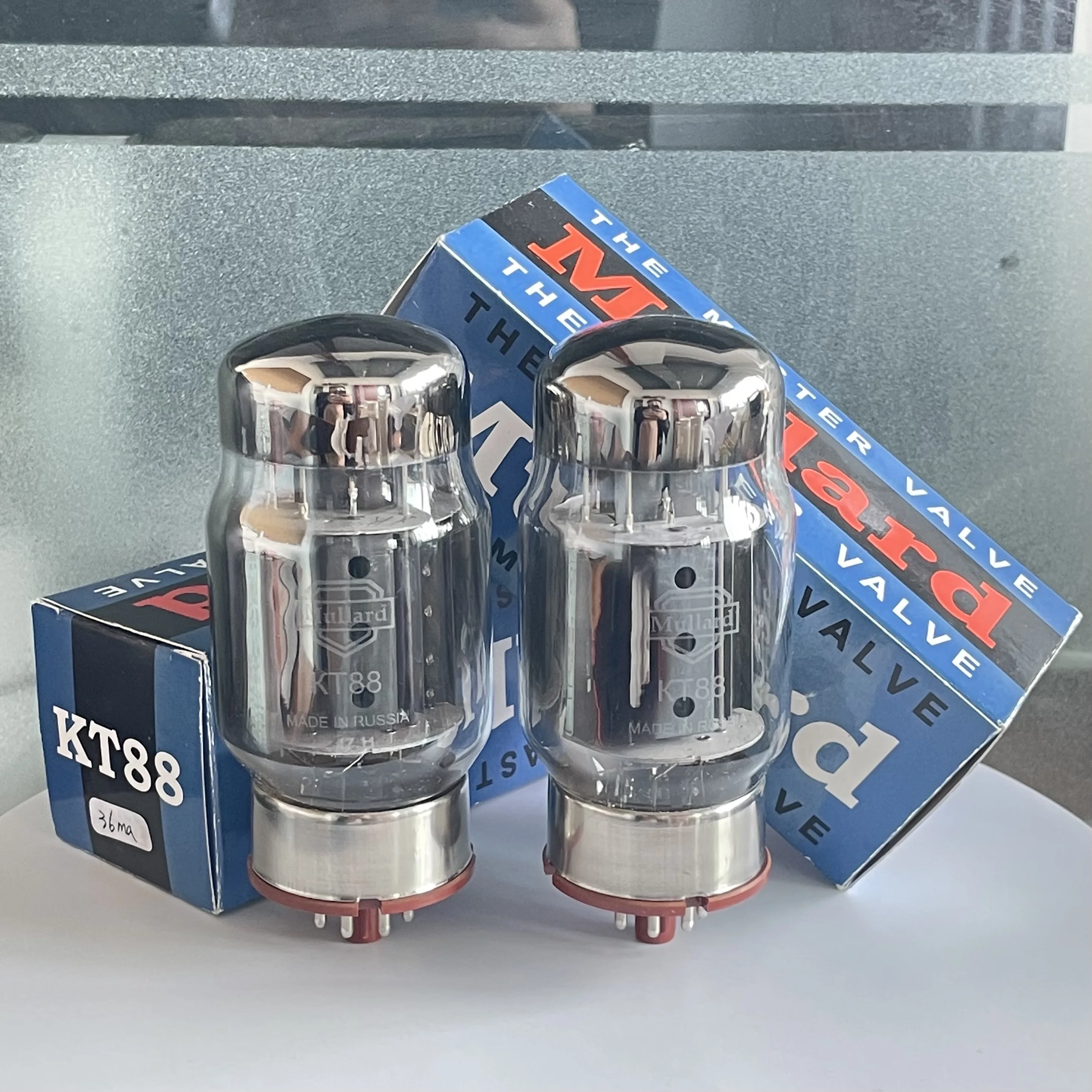 

New Mullard KT88 Vacuum Tube Russia Tube Replace 6550 6550C UK-KT88 KT150 KT120 KT88 Electron Tube Factory Test And Match