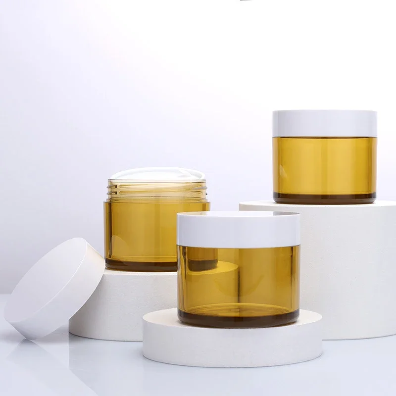 Cosmetic Jars With White Lids 6Pcs 100g Yellow Round Refillable Bottles Lotion Cream Containers Travel Suncreen Cosmetics Pot
Cosmetic Jars With White Lids 6Pcs 100g Yellow Round Refillable Bottles Lotion Cream Containers Travel Suncreen Cosmetics Pot