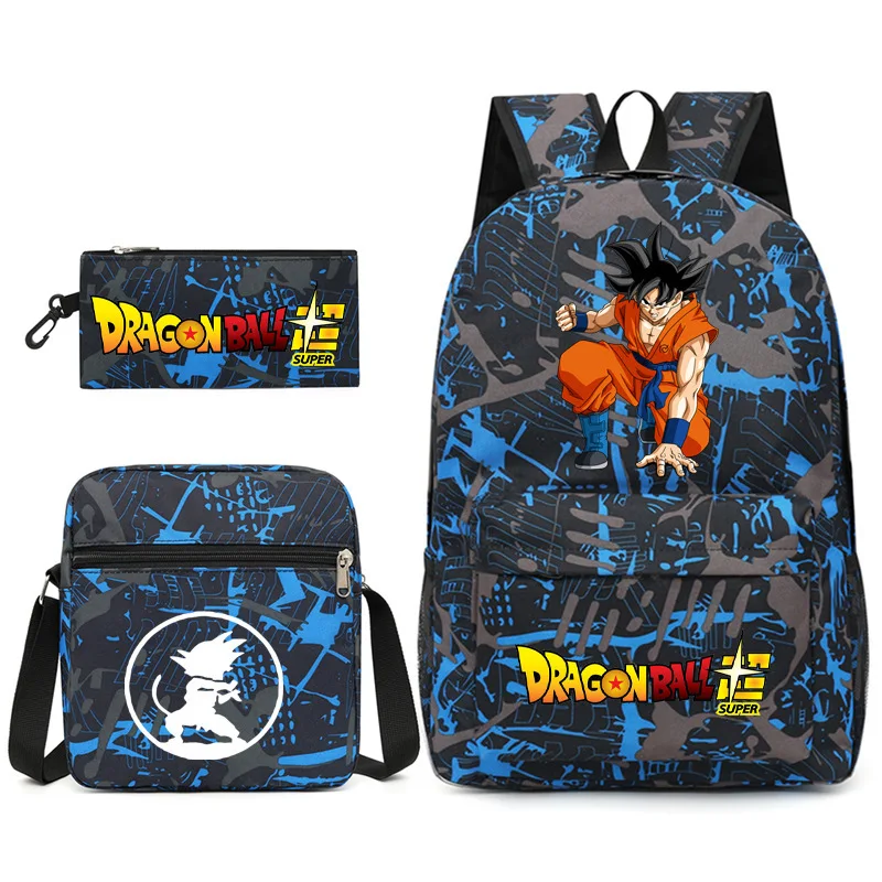 New Dragon Ball Son Goku 3pcs/set Children Schoolbags Student Backpack Large Capacity Backpack Crossbody Bag Pencil Case
New Dragon Ball Son Goku 3pcs/set Children Schoolbags Student Backpack Large Capacity Backpack Crossbody Bag Pencil Case