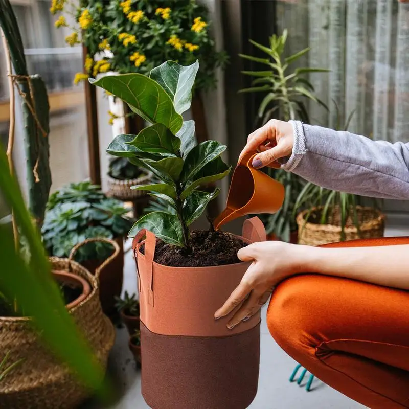 Grow Bags Unbreakable Water Controling Vegetable Planters Re-useable Eco-friendly Multi-purpose Gardening Pots For Seeding
Grow Bags Unbreakable Water Controling Vegetable Planters Re-useable Eco-friendly Multi-purpose Gardening Pots For Seeding