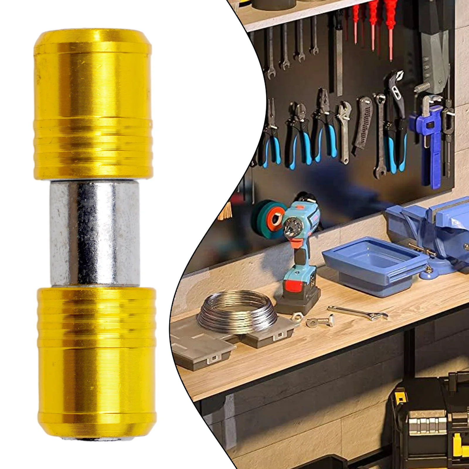 Double-head Screwdriver Bit Holder Home Shop 1/4inch Carbon Steel Easy To Carry Extension Rod Hex Shank Socket
Double-head Screwdriver Bit Holder Home Shop 1/4inch Carbon Steel Easy To Carry Extension Rod Hex Shank Socket