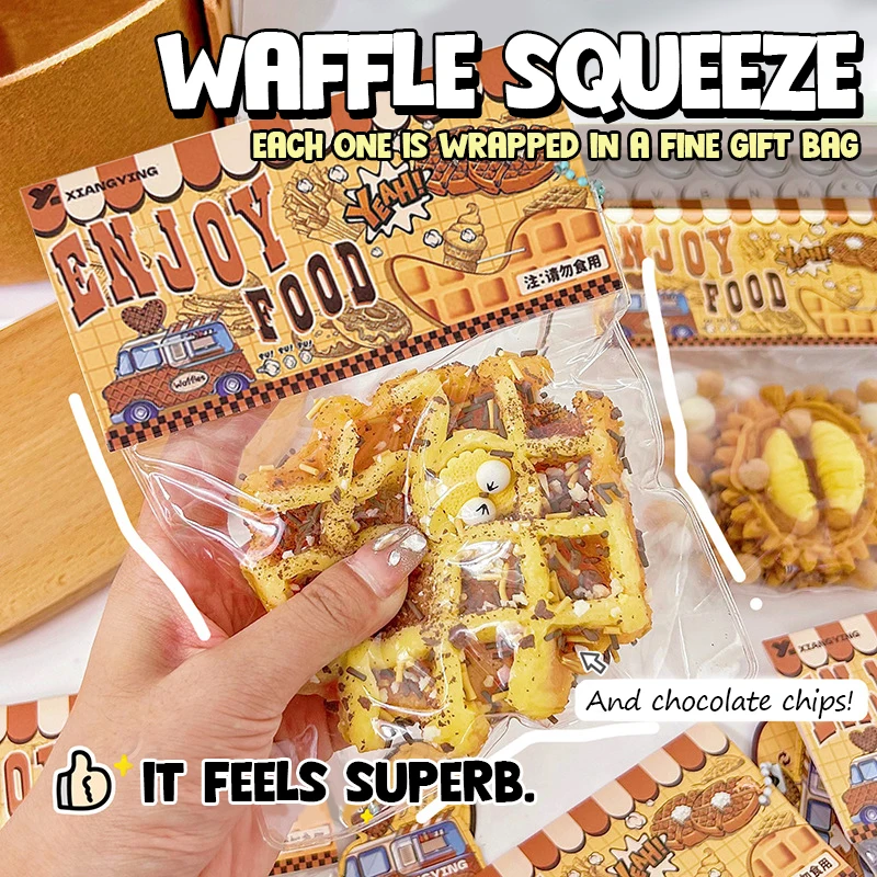 Creative simulation food pinch pinch music decompression toys pop waffles cute decompression pinch pinch
Creative simulation food pinch pinch music decompression toys pop waffles cute decompression pinch pinch