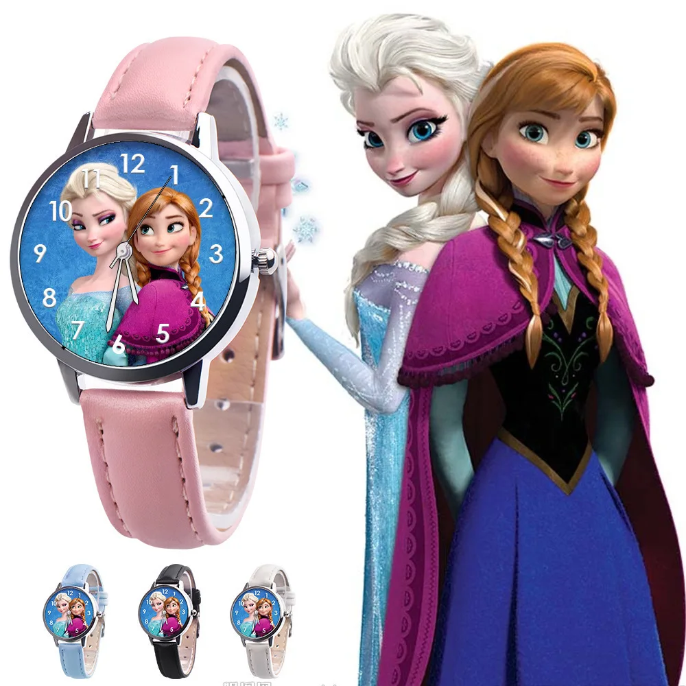 2023 Disney Frozen 2 Princess Pattern Children Watch Toys Fashion Crystal Cartoon Leather Quartz Wristwatch for Girls Kids Toy
2023 Disney Frozen 2 Princess Pattern Children Watch Toys Fashion Crystal Cartoon Leather Quartz Wristwatch for Girls Kids Toy