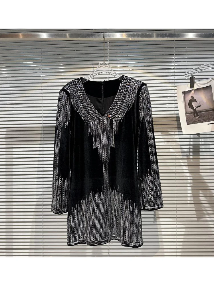 Traf Dress Beading Polyester v Neck a Line Knee Length High Street Dresses Elegant Dresses For Women Fashion
Traf Dress Beading Polyester v Neck a Line Knee Length High Street Dresses Elegant Dresses For Women Fashion