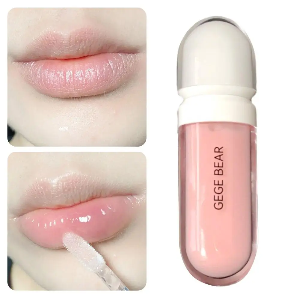 

Women Moisture Lip Gloss Fade Lip Wrinkles Moisturising Liquid Lines Lips Color Glaze Care 2 Makeup Lip Jelly Balm Lighten E8Z5