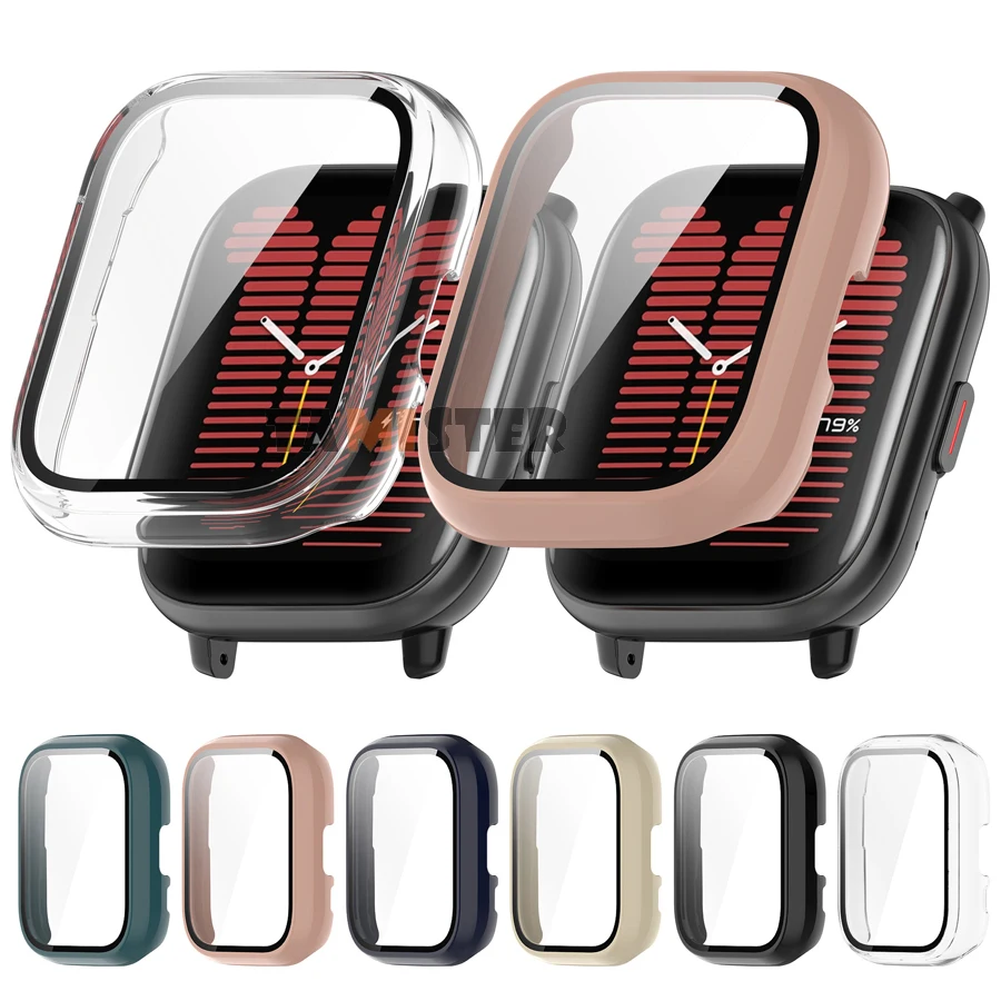 Tempered Glass+Protective Case For Amazfit Active Smart Watch Bumper Shell Full Cover Screen Protector For Huami Amazfit Active
Tempered Glass+Protective Case For Amazfit Active Smart Watch Bumper Shell Full Cover Screen Protector For Huami Amazfit Active