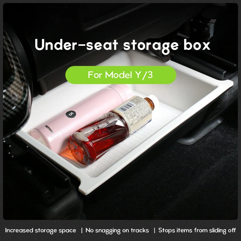 Under Seat Storage Case for Tesla Model Y Double Layer TPE Waterproof Big Capacity Box Auto Modification Accessories
Under Seat Storage Case for Tesla Model Y Double Layer TPE Waterproof Big Capacity Box Auto Modification Accessories