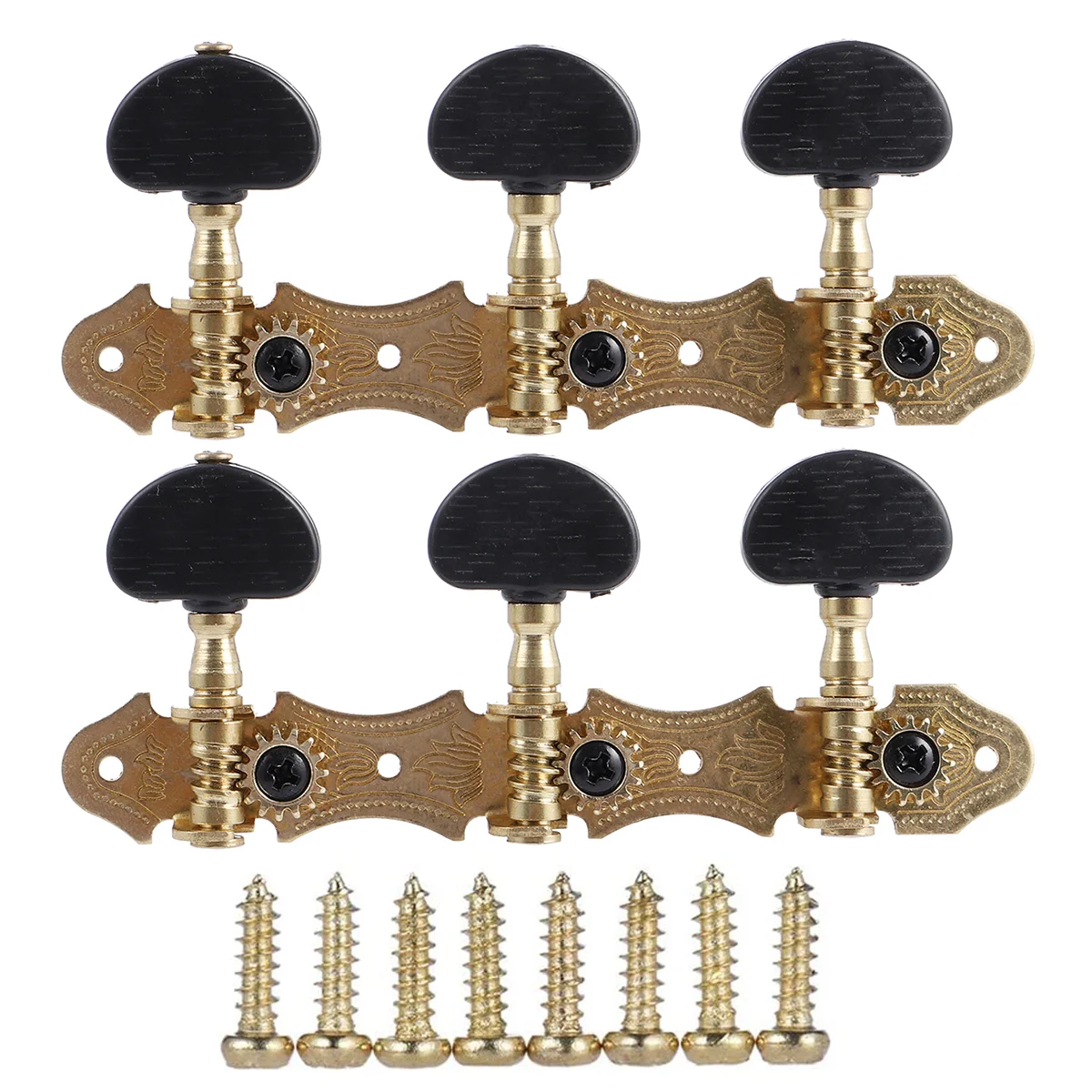2pcs Guitar Tuning Peg 6 String Classical Tuner Machine For Classical Guitar Replacement Instrument Parts Accessories ( Black )
2pcs Guitar Tuning Peg 6 String Classical Tuner Machine For Classical Guitar Replacement Instrument Parts Accessories ( Black )