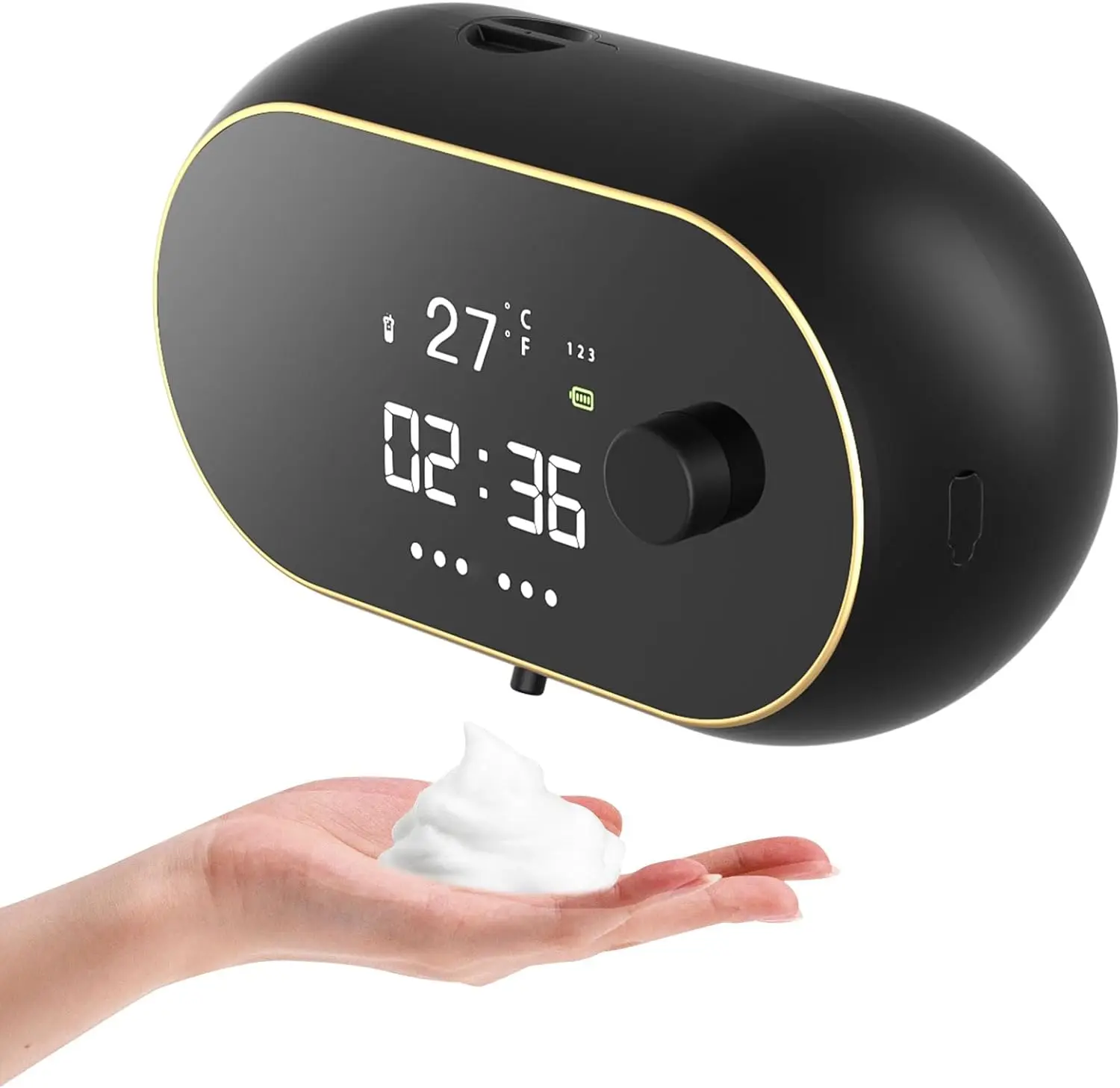 Automatic Soap Dispenser Foaming Hand Free Soap Dispenser Wall Mount Foam Rechargeable Soap Dispenser Touchless Soap Dispenser
Automatic Soap Dispenser Foaming Hand Free Soap Dispenser Wall Mount Foam Rechargeable Soap Dispenser Touchless Soap Dispenser