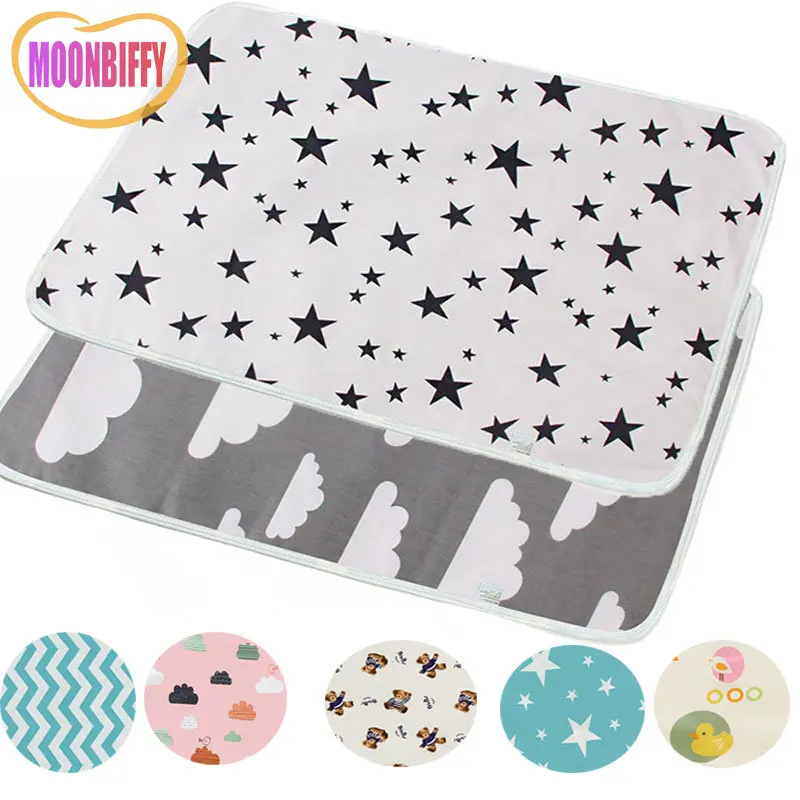 Baby Waterproof Diaper Changing Urine Absorbent Mat Baby Nappy Changing Pad Cover Soft Reusable Washable Mattress Pad 50x70cm
Baby Waterproof Diaper Changing Urine Absorbent Mat Baby Nappy Changing Pad Cover Soft Reusable Washable Mattress Pad 50x70cm