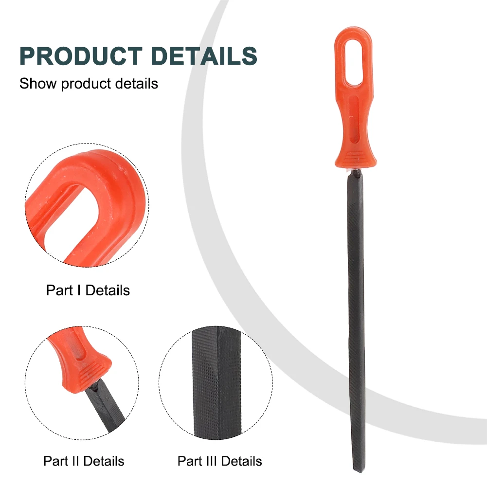 Practical Saw Accessories Triangular File 8Inch 9Inch Plaster Work-pieces Plastic Polishing Of Wood 1pc Total Length 230mm
Practical Saw Accessories Triangular File 8Inch 9Inch Plaster Work-pieces Plastic Polishing Of Wood 1pc Total Length 230mm