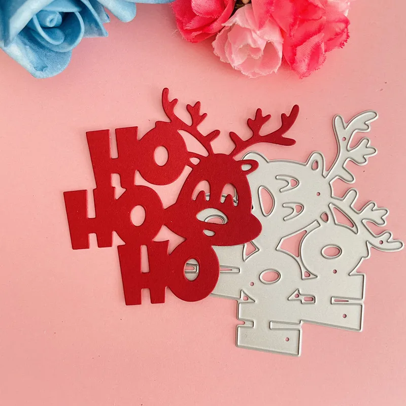 Рождественский олень с надписью хухо фон металлические Вырубные штампы Сделай Сам Скрапбукинг бумажные открытки тиснение ремесло высечка ручная работа 
Рождественский олень с надписью хухо фон металлические Вырубные штампы Сделай Сам Скрапбукинг бумажные открытки тиснение ремесло высечка ручная работа