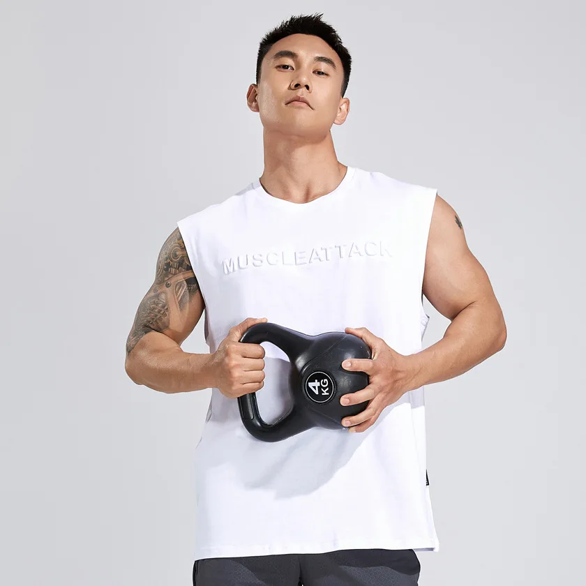 Schinotch Cotton Fitness Casual Top Men Summer Muscle Vest Gym Clothing Bodybuilding Sleeveless Shirt Sports Tanks Top
Schinotch Cotton Fitness Casual Top Men Summer Muscle Vest Gym Clothing Bodybuilding Sleeveless Shirt Sports Tanks Top