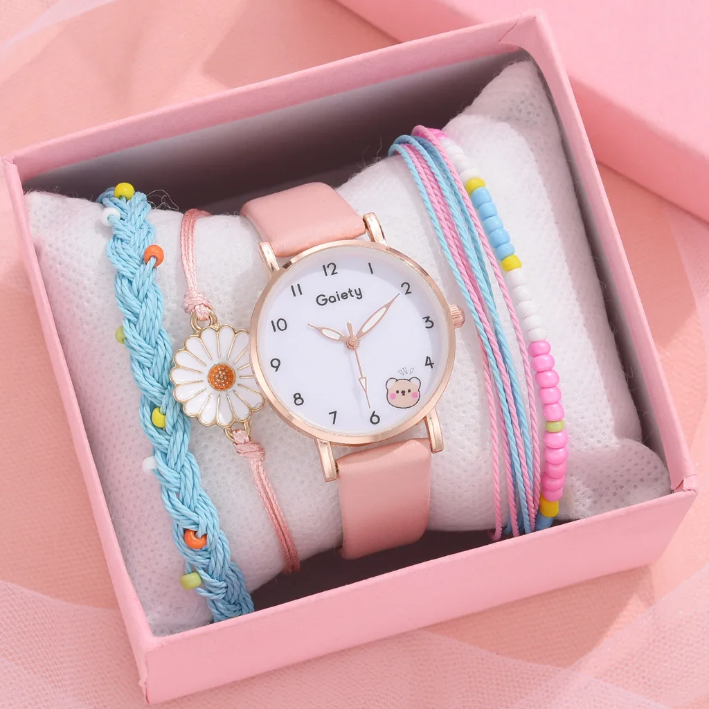 2022 New Student Watch Candy Color Cartoon Bear Fashion Women's Watch Quartz Watch Reloj De Cuarzo Para Mujer.
2022 New Student Watch Candy Color Cartoon Bear Fashion Women's Watch Quartz Watch Reloj De Cuarzo Para Mujer.