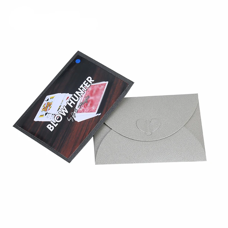 Blow Hunter Magic Tricks Chosen Card Jump Appearing Close Up Street Magic Props Prediction Illusions Gimmicks Mentalism
Blow Hunter Magic Tricks Chosen Card Jump Appearing Close Up Street Magic Props Prediction Illusions Gimmicks Mentalism