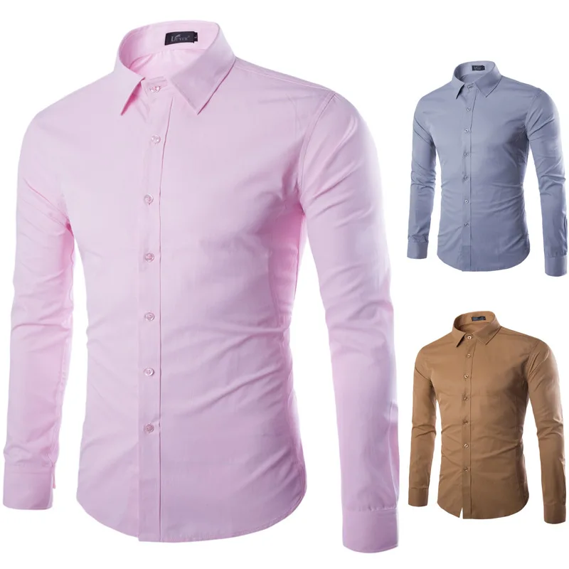 Men's long sleeve shirt, men's new style, business shirt, men's slim body and work clothes, men shirts
Men's long sleeve shirt, men's new style, business shirt, men's slim body and work clothes, men shirts