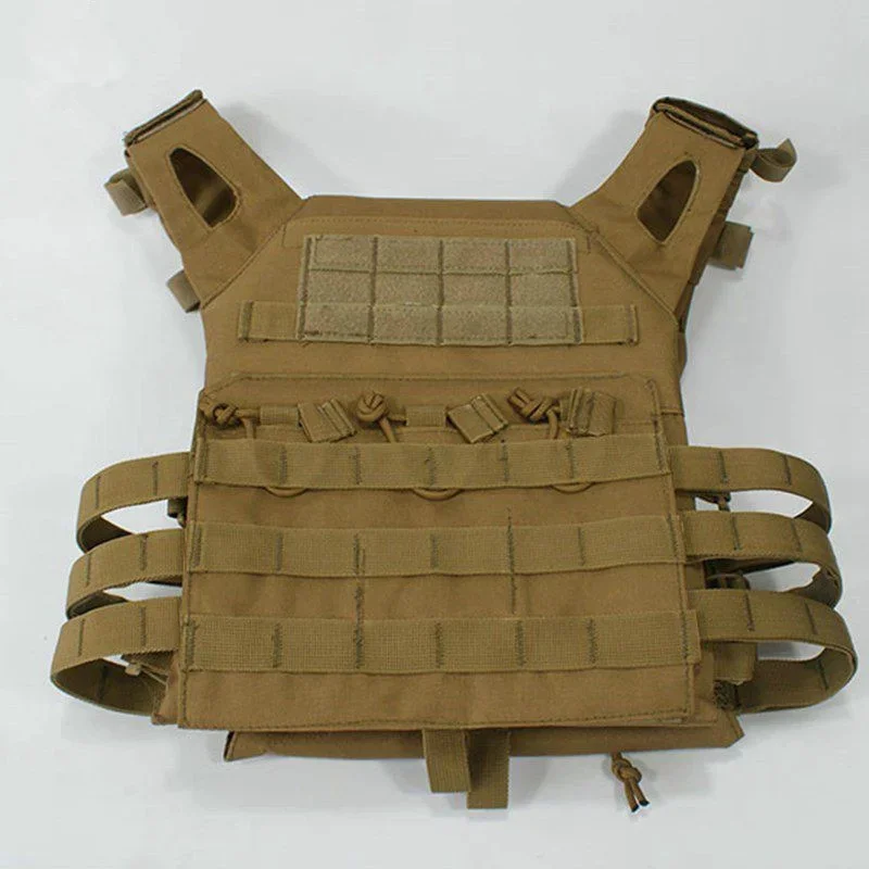 

Легкий армированный защитный тактический жилет для полевых тренировок, многофункциональный жилет для охоты, стрельбы, амфибии, военный боевой жилет