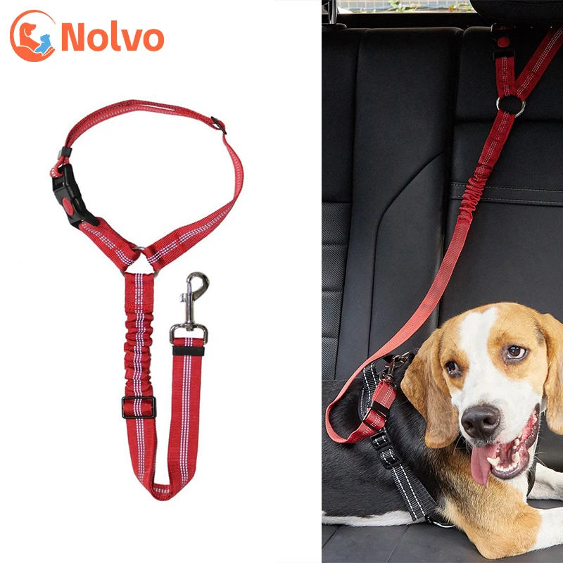 Dog Seat belt Adjustable Headrest Car Seatbelt with Elastic Bungee Buffer Reflective Pet Seat Belt Dog Car Safety Harness Leads
Dog Seat belt Adjustable Headrest Car Seatbelt with Elastic Bungee Buffer Reflective Pet Seat Belt Dog Car Safety Harness Leads