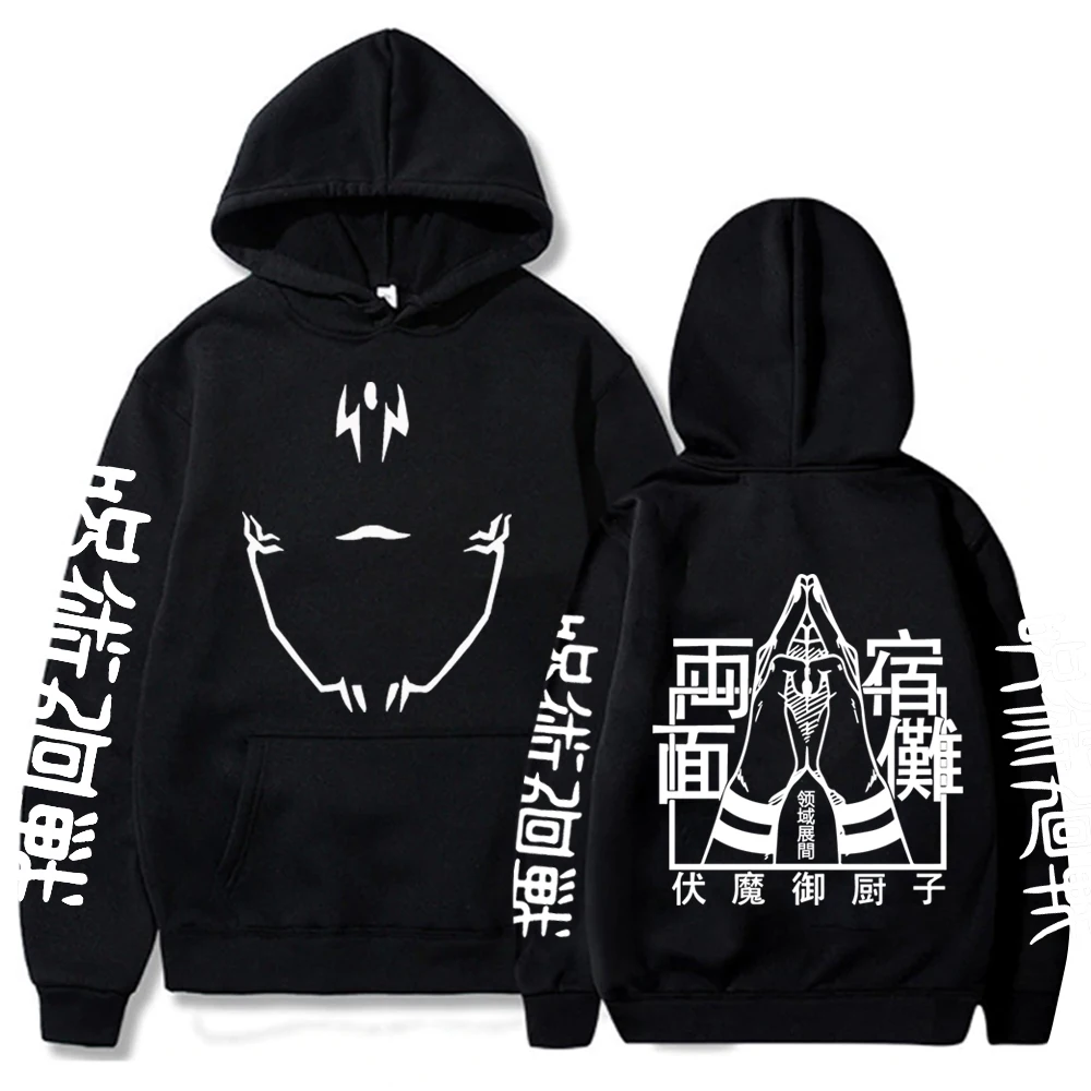 Jujutsu Kaisen Clothes Harajuku Ryomen Sukuna Cosplay Men Women Gift Hoodie Hip Hop Loog Sleeve
Jujutsu Kaisen Clothes Harajuku Ryomen Sukuna Cosplay Men Women Gift Hoodie Hip Hop Loog Sleeve